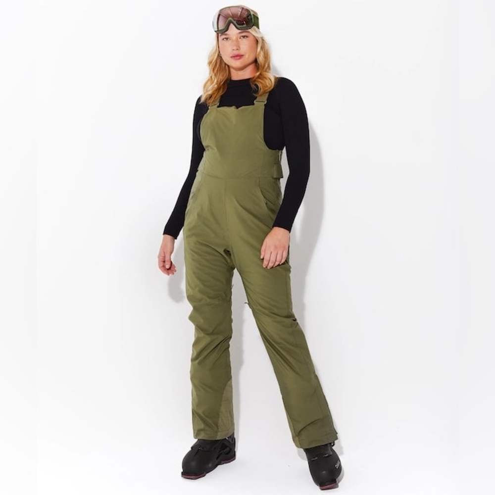 Half Days Carson Bib in Olive